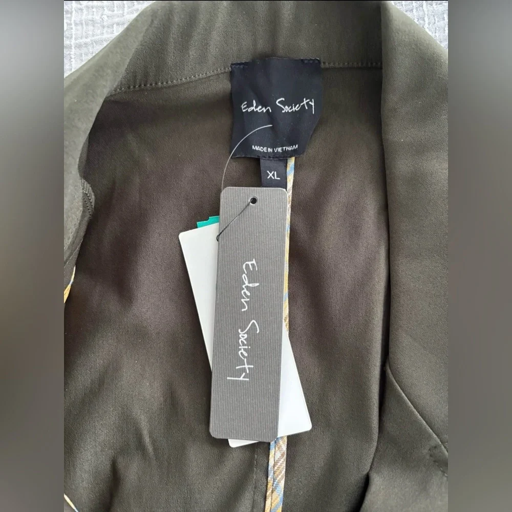 New! Eden Society “Laysha” Cargo Jacket XL - Picture 5 of 6